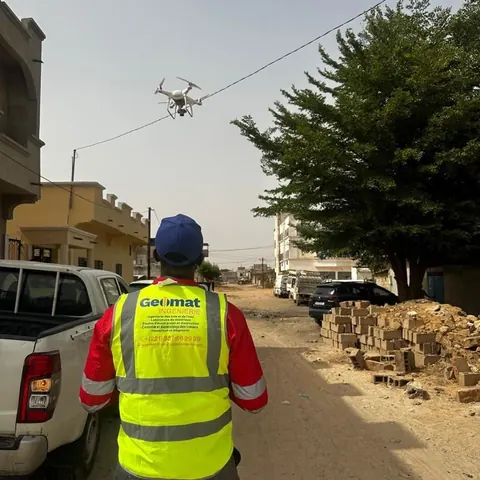 Photo – Visite des chantiers d'adduction d'eau à Touba