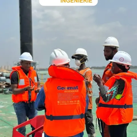 Photo – Seynabou Ndiaye – Ingénieure chez GEOMAT Ingénierie